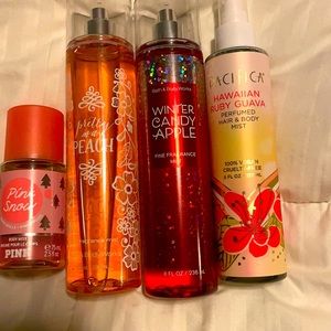 Bundle lot VS Bath and body works body mist